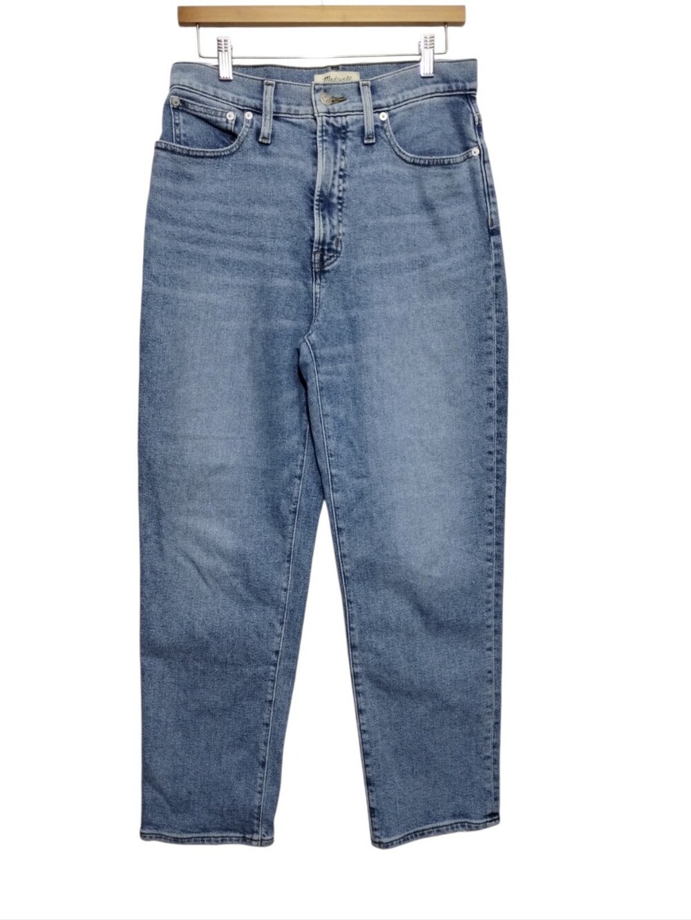 Madewell The Perfect Vintage Straight Crop Jeans Women's 28 Stretch